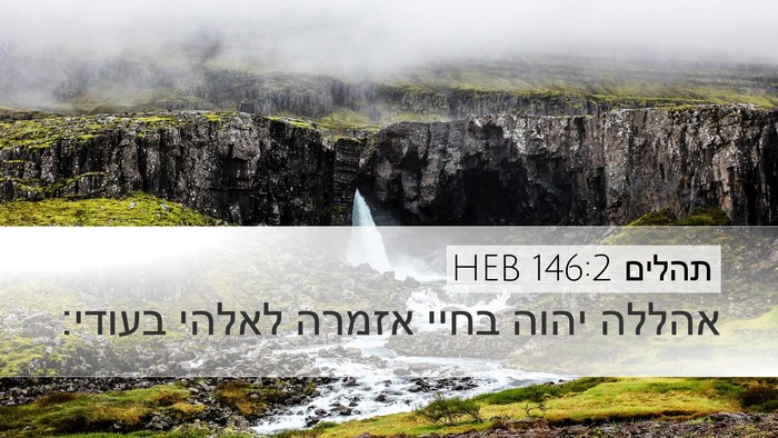 תהלים 146:2 HEB Bible Verse Image
