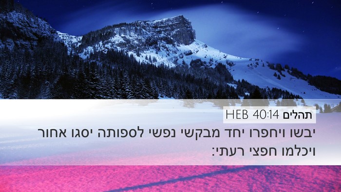 תהלים 40:14 HEB Bible Verse Image