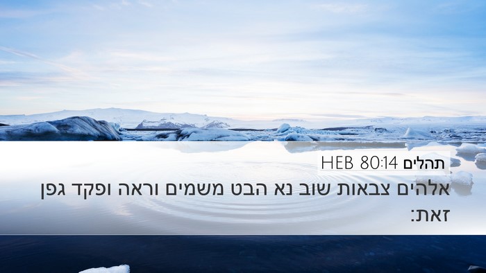 תהלים 80:14 HEB Bible Verse Image