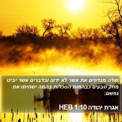 אגרת יהודה 1:10 HEB Bible Verse Image