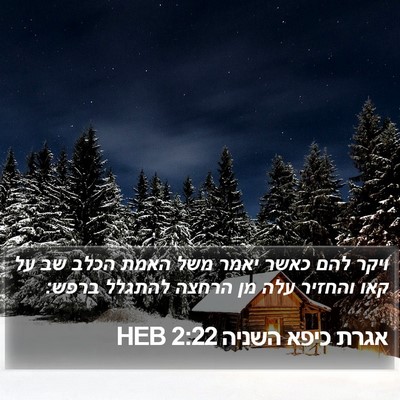 אגרת כיפא השניה 2:22 HEB Bible Verse Image