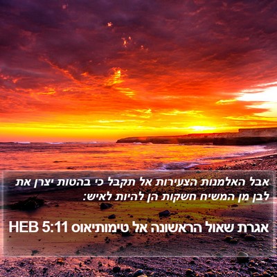 אגרת שאול הראשונה אל טימותיאוס 5:11 HEB Bible Verse Image