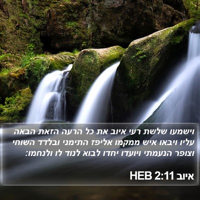 איוב 2:11 HEB Bible Verse Image