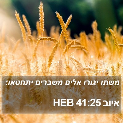 איוב 41:25 HEB Bible Verse Image