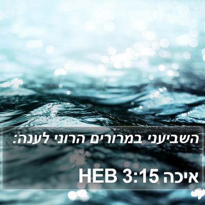 איכה 3:15 HEB Bible Verse Image