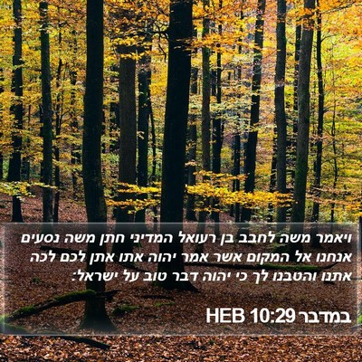 במדבר 10:29 HEB Bible Verse Image