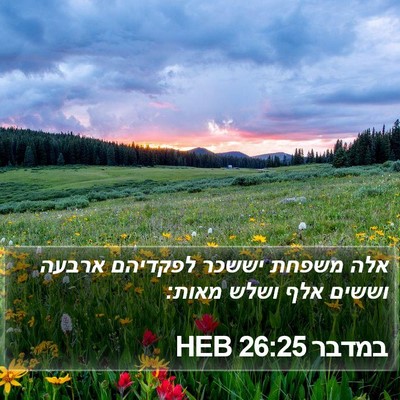 במדבר 26:25 HEB Bible Verse Image