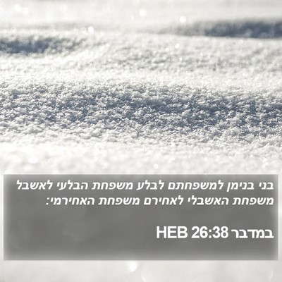 במדבר 26:38 HEB Bible Verse Image