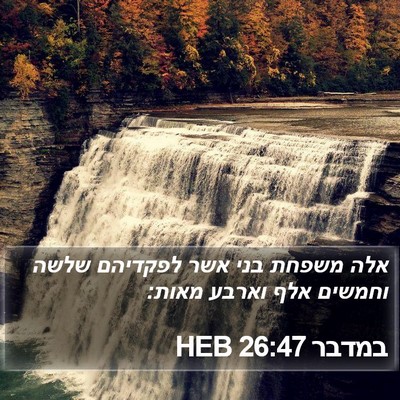 במדבר 26:47 HEB Bible Verse Image