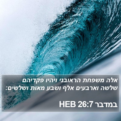 במדבר 26:7 HEB Bible Verse Image
