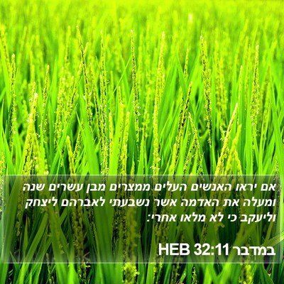 במדבר 32:11 HEB Bible Verse Image