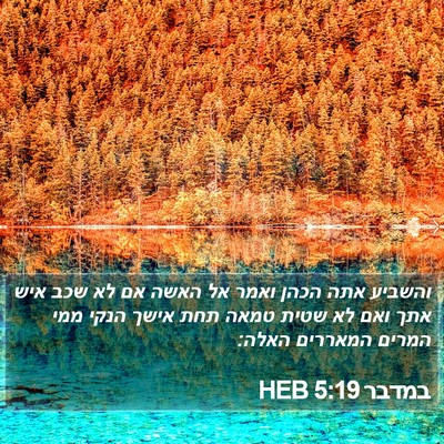 במדבר 5:19 HEB Bible Verse Image