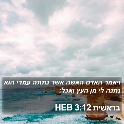 בראשית 3:12 HEB Bible Verse Image
