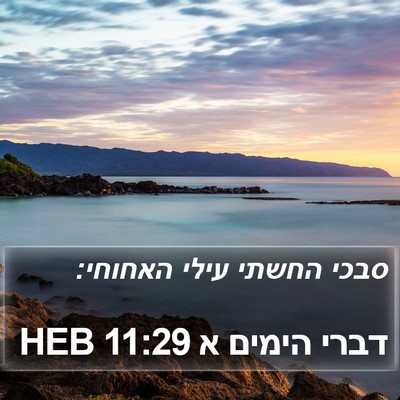 דברי הימים א 11:29 HEB Bible Verse Image