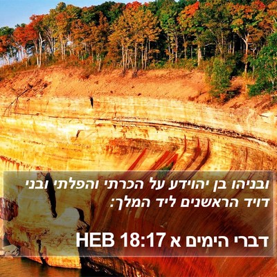 דברי הימים א 18:17 HEB Bible Verse Image