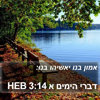 דברי הימים א 3:14 HEB Bible Verse Image