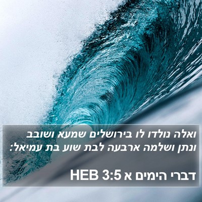 דברי הימים א 3:5 HEB Bible Verse Image