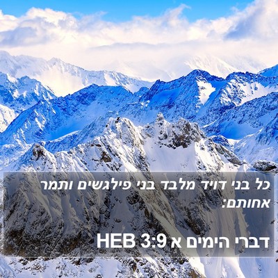 דברי הימים א 3:9 HEB Bible Verse Image
