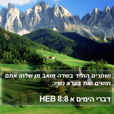 דברי הימים א 8:8 HEB Bible Verse Image