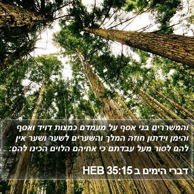 דברי הימים ב 35:15 HEB Bible Verse Image