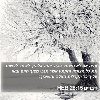 דברים 28:15 HEB Bible Verse Image