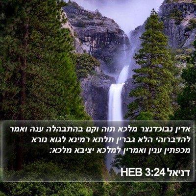 דניאל 3:24 HEB Bible Verse Image