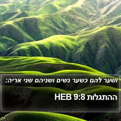 ההתגלות 9:8 HEB Bible Verse Image