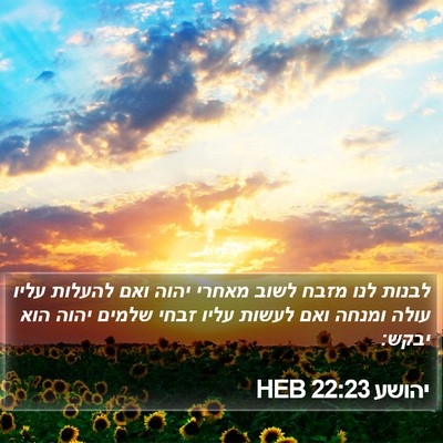 יהושע 22:23 HEB Bible Verse Image