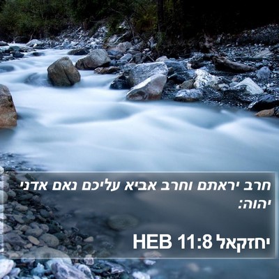 יחזקאל 11:8 HEB Bible Verse Image