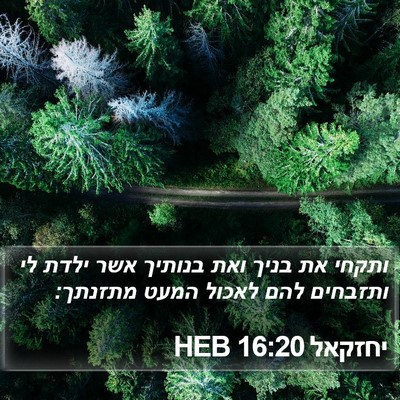 יחזקאל 16:20 HEB Bible Verse Image