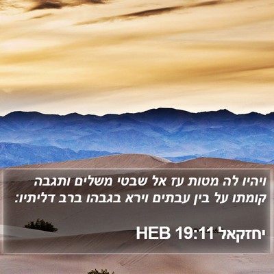 יחזקאל 19:11 HEB Bible Verse Image