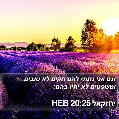 יחזקאל 20:25 HEB Bible Verse Image