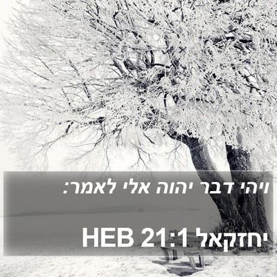 יחזקאל 21:1 HEB Bible Verse Image