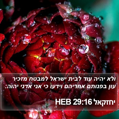 יחזקאל 29:16 HEB Bible Verse Image