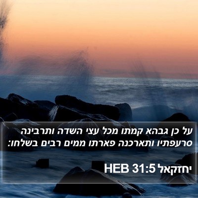 יחזקאל 31:5 HEB Bible Verse Image
