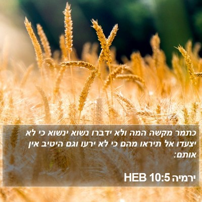 ירמיה 10:5 HEB Bible Verse Image