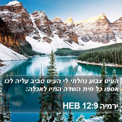 ירמיה 12:9 HEB Bible Verse Image