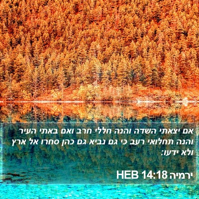 ירמיה 14:18 HEB Bible Verse Image