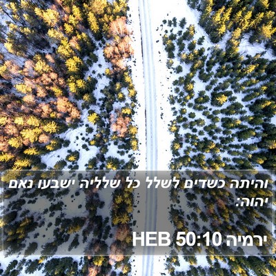 ירמיה 50:10 HEB Bible Verse Image