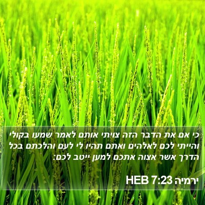 ירמיה 7:23 HEB Bible Verse Image