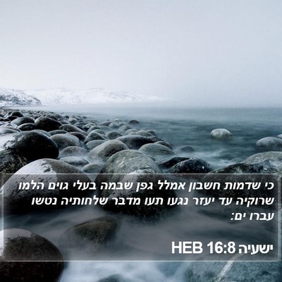 ישעיה 16:8 HEB Bible Verse Image