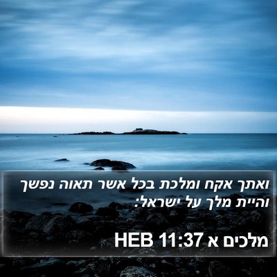 מלכים א 11:37 HEB Bible Verse Image
