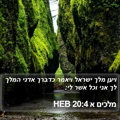 מלכים א 20:4 HEB Bible Verse Image