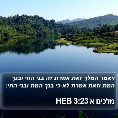מלכים א 3:23 HEB Bible Verse Image