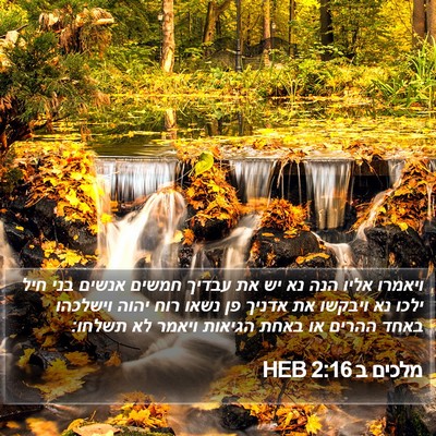 מלכים ב 2:16 HEB Bible Verse Image