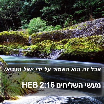 מעשי השליחים 2:16 HEB Bible Verse Image