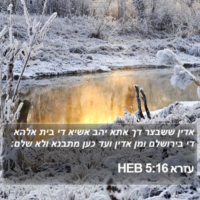 עזרא 5:16 HEB Bible Verse Image