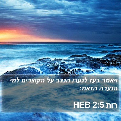 רות 2:5 HEB Bible Verse Image