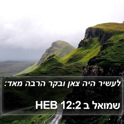 שמואל ב 12:2 HEB Bible Verse Image