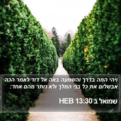 שמואל ב 13:30 HEB Bible Verse Image